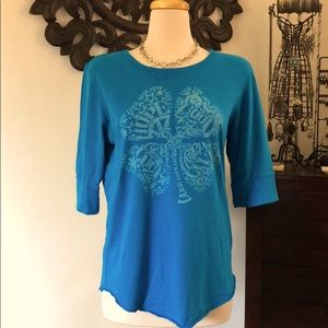 3/4 Sleeved Luck Top